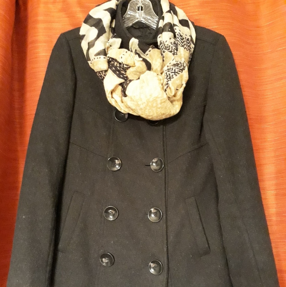 Womens Wool Coat - Picture 3 of 4
